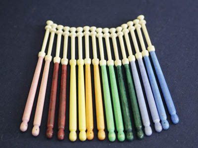 JbT Rainbow Bobbins